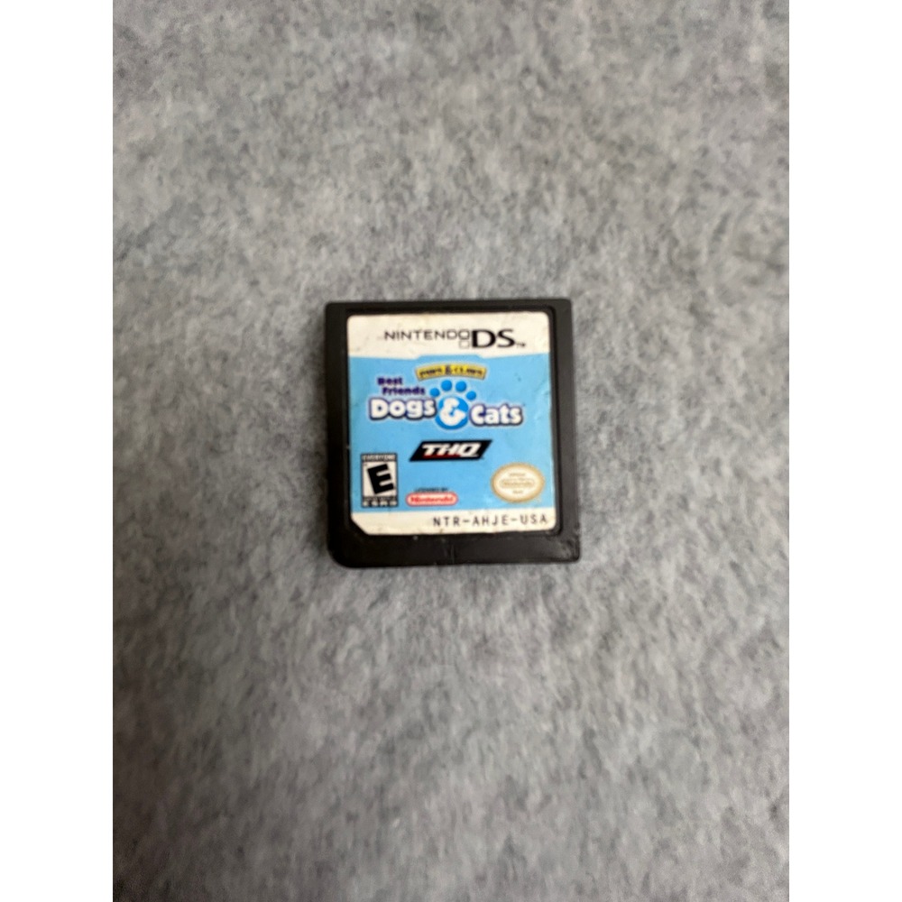 Nintendo DS Paws & Claws Best Friends Dogs & Cats THQ Game NTR-AHJE-USA